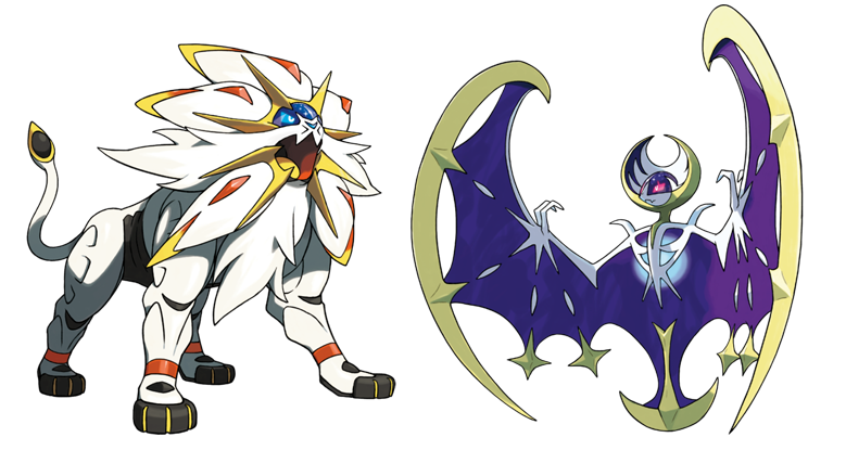 Solgaleo and Lunala